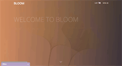Desktop Screenshot of bloom-cocreation.com